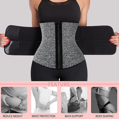 Centura pentru slăbit din neopren cu atele de susținere THERMO – SlimSecret