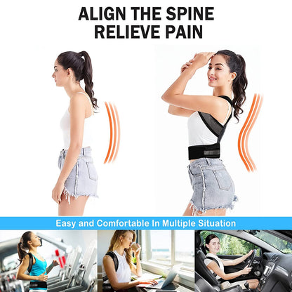 Corsetul pentru corectarea posturii spatelui "Invisible" Back Corrector – BACKMED