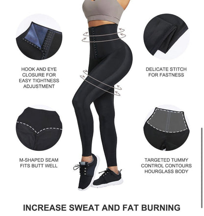 Colanți Corset Modelatori cu efect termic în zona taliei PERSIPRA, Originali