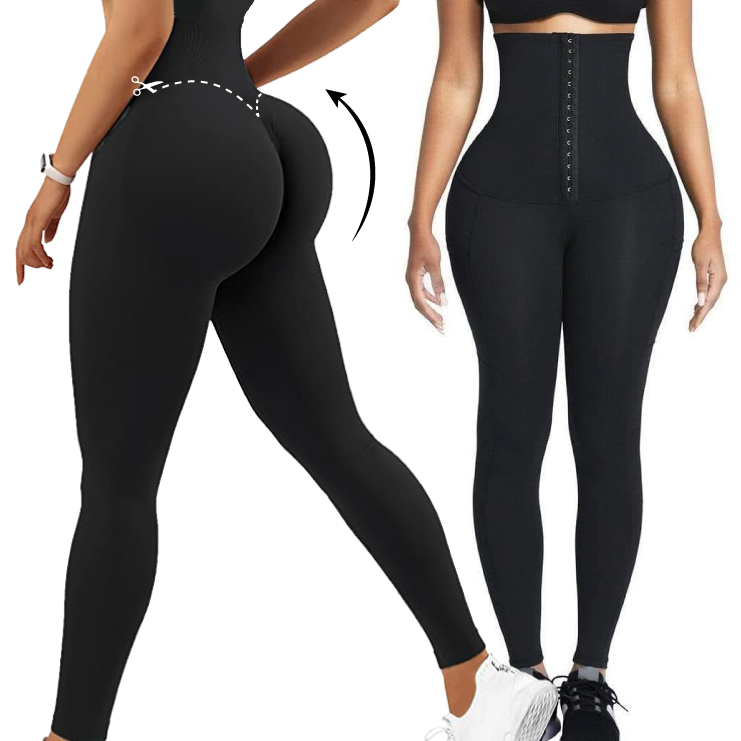 Colanți Corset Modelatori cu efect termic în zona taliei PERSIPRA, Originali