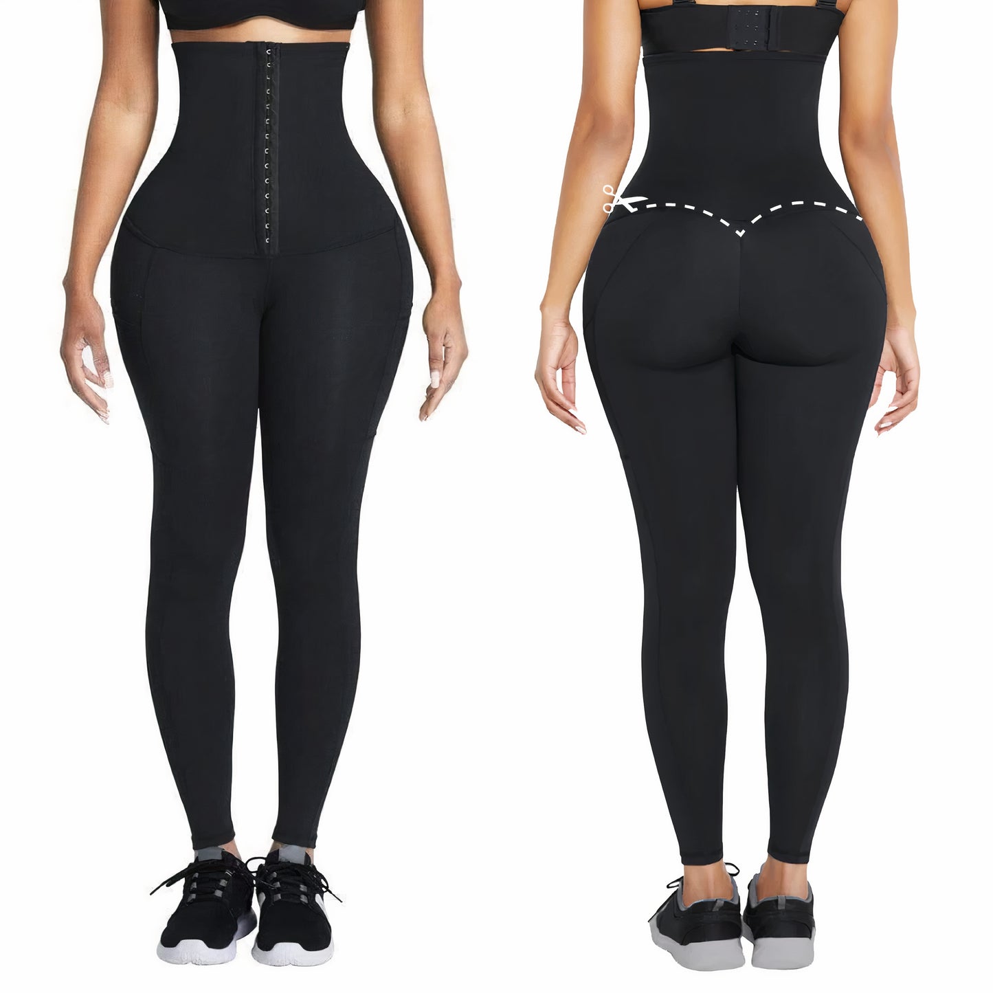Colanți Corset Modelatori cu efect termic în zona taliei PERSIPRA, Originali