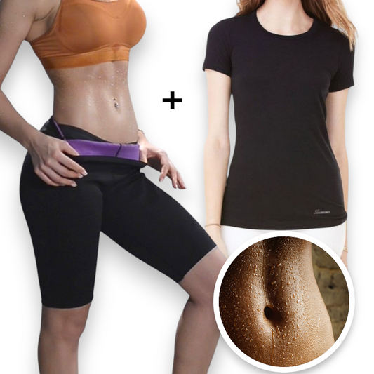 Set Thermo pentru Slăbit: Pantaloni + Tricou SlimSecret